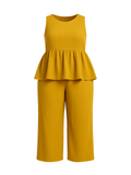 Aerloom Yellow Dress with Pants - Women