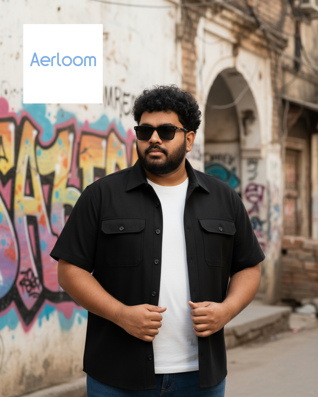 Aerloom Black Shirt - Men