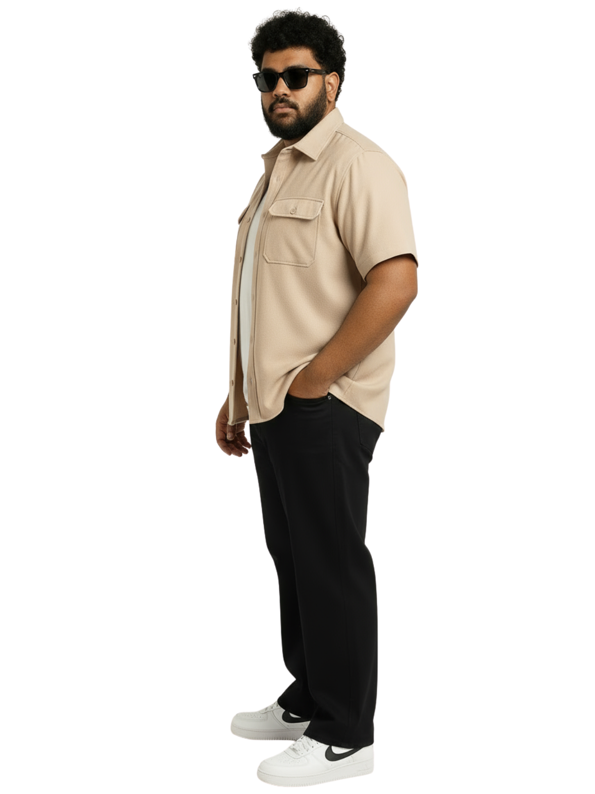 Aerloom Beige Shirt Men